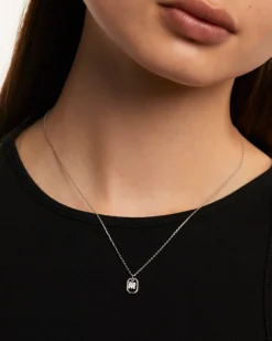 Collar PDPAOLA Mini Letter M Plata | CO02-524-U