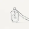 Collar PDPAOLA Mini Letter S Plata | CO02-530-U