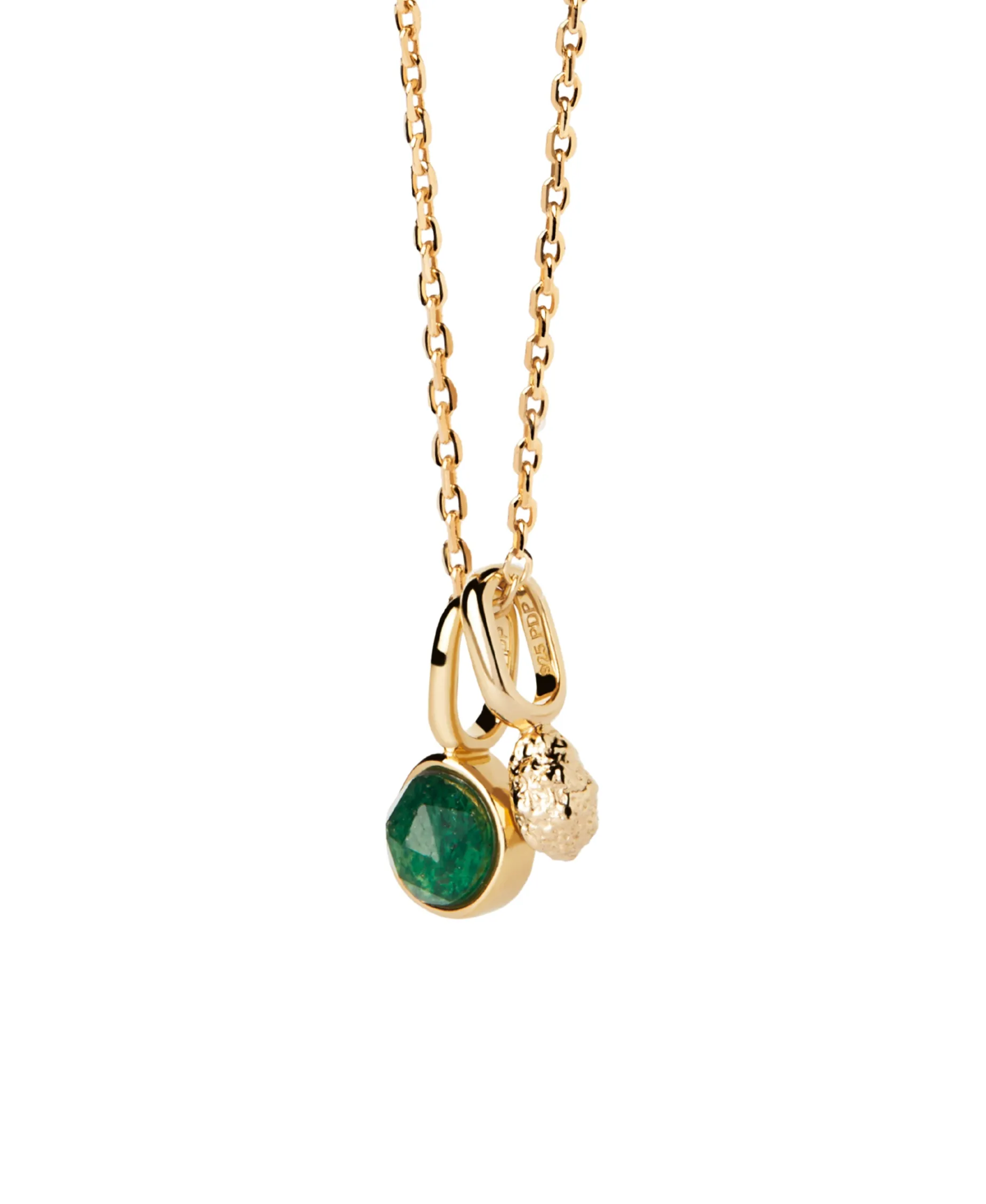 Collar PDPAOLA Oasis Plata Bañada en Oro | CO01-824-U