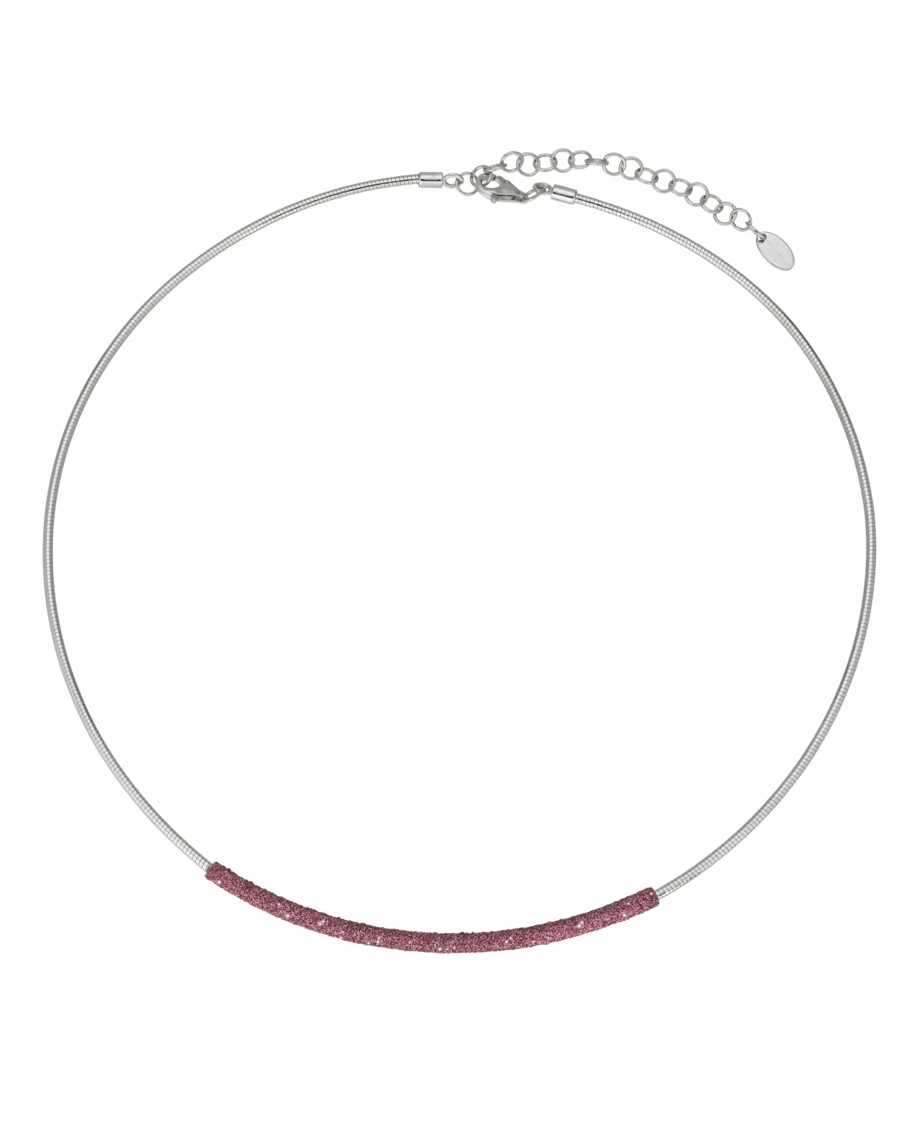 Collar PESAVENTO Colores del Mundo Rosa Jaipur Plata Baño Oro Blanco | WPSCG008