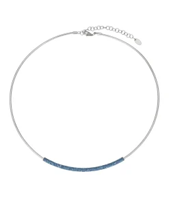 Collar PESAVENTO Colores del Mundo Azul Santorini Plata Baño Oro Blanco | WPSCG002