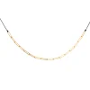 Collar Redline My Way Oro Amarillo Hilo Negro | 872E J