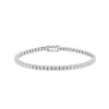 Collar Rivière con Diamantes 2,30 cts en Oro Blanco