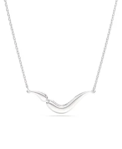 Collar Talla Redonda Swarovski Classica Plata de ley Swarovski Zirconia | 5740342