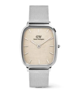 Daniel Wellington Marlon Linen Sterling 32 x 36,3 mm - DW00100814
