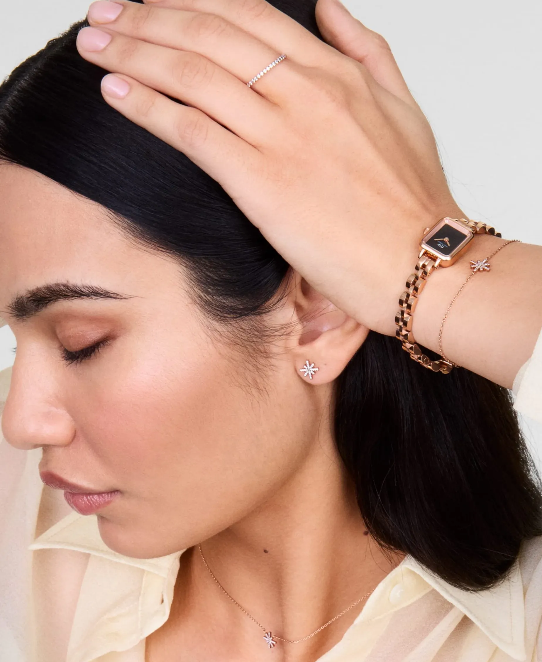 Daniel Wellington Quadro Mini Melrose 15,4 x 18,2 mm - DW00100848