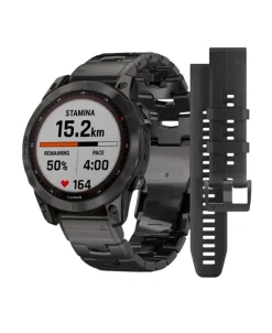 GARMIN Fēnix 7 Solar Zafiro Smartwatch Multideporte 47 mm GPS | 010-02540-39