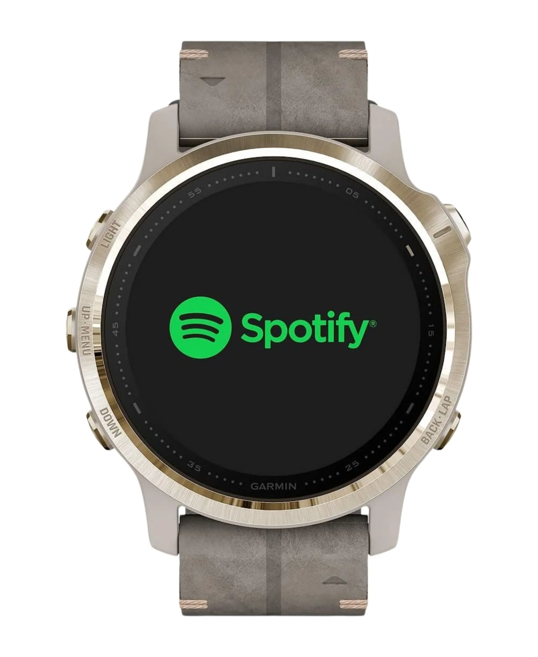 GARMIN Fēnix 6S Sapphire 42 mm Oro Champán con Correa Gris Niebla | 010-02159-40