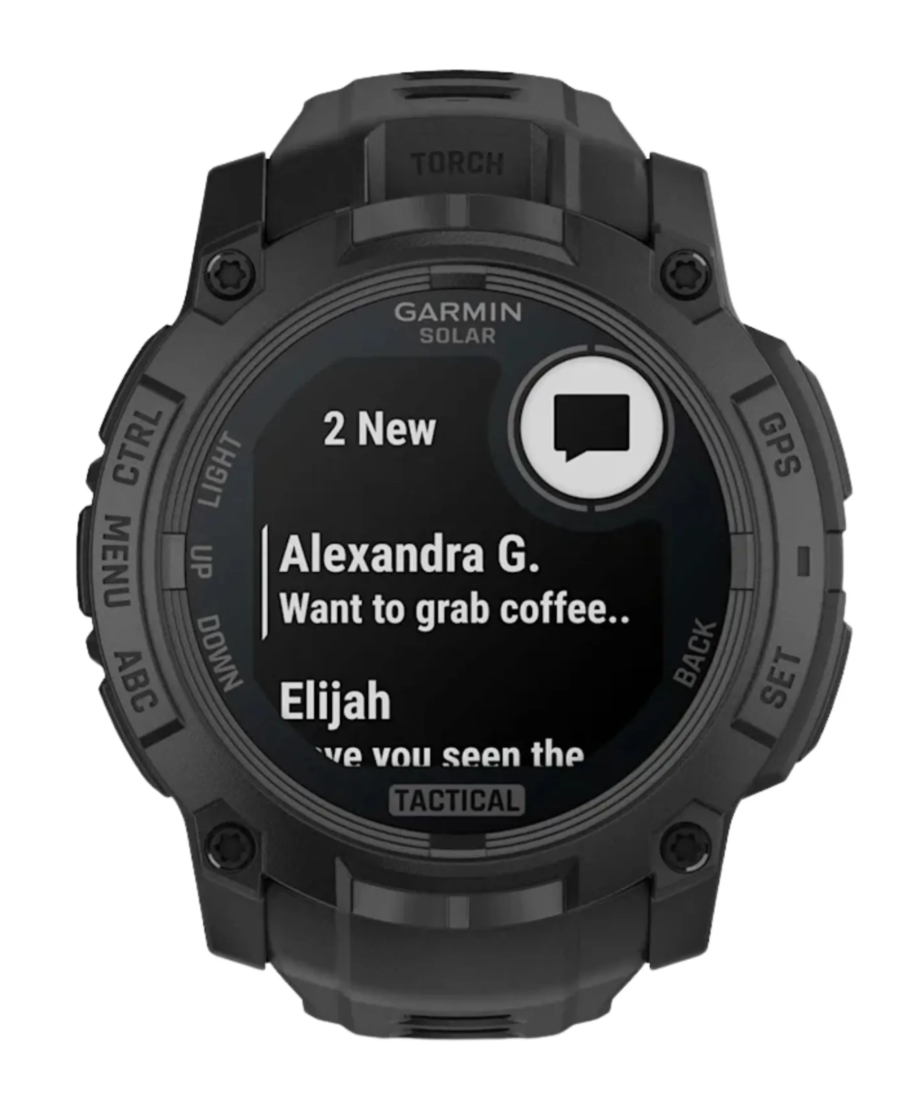 GARMIN Instinct 3 Solar Tactical Smartwatch GPS Multideporte 50 mm | 010-02935-50