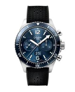 Glashütte Original SeaQ Chronograph Azul 43,2 mm | 1-37-23-02-81-36