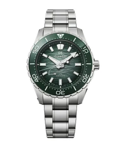 Grand Seiko Evolution 9 Spring Drive U.F.A. Ushio 300 Diver Verde Titanio 40,8 mm | SLGB025