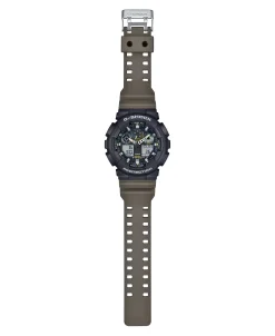 G-Shock Classic Verde 55 mm | GA-100TU-1A3ER