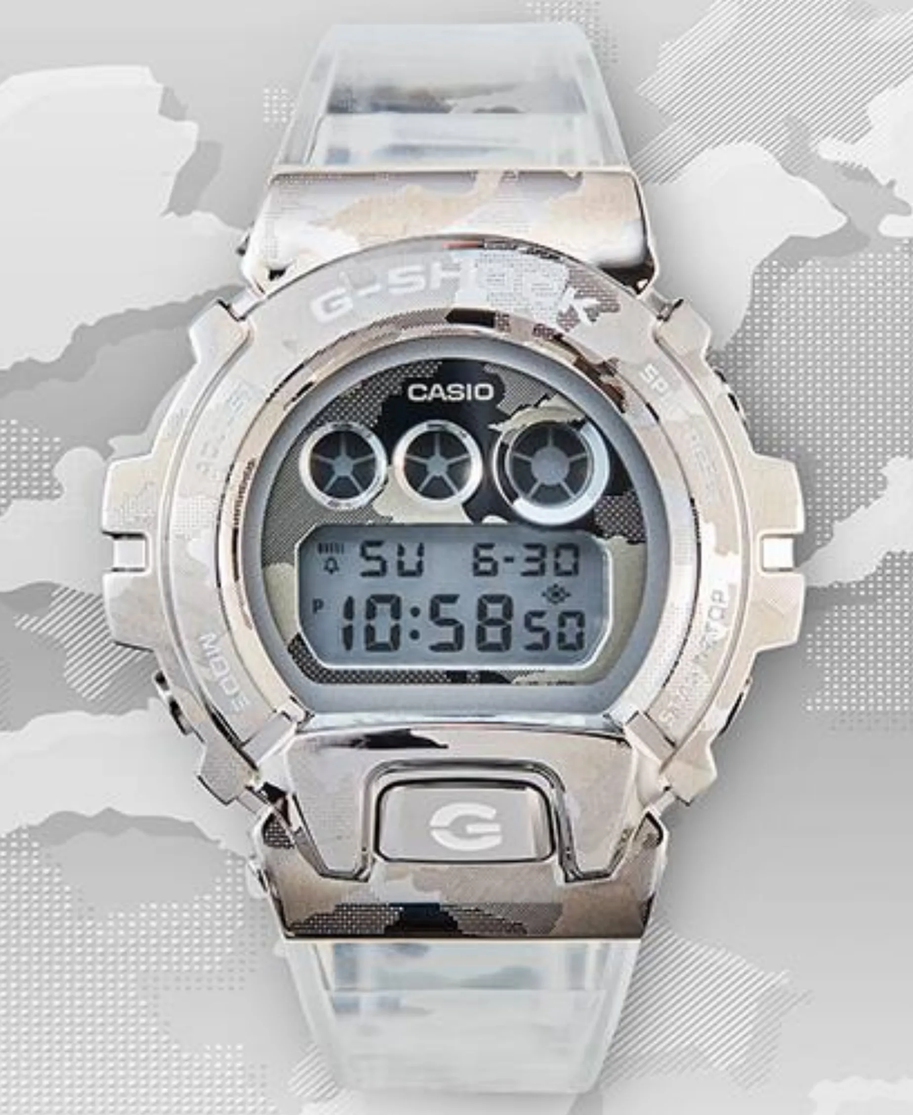G-Shock Digital Triple Graph 50 mm | GM-6900SCM-1ER