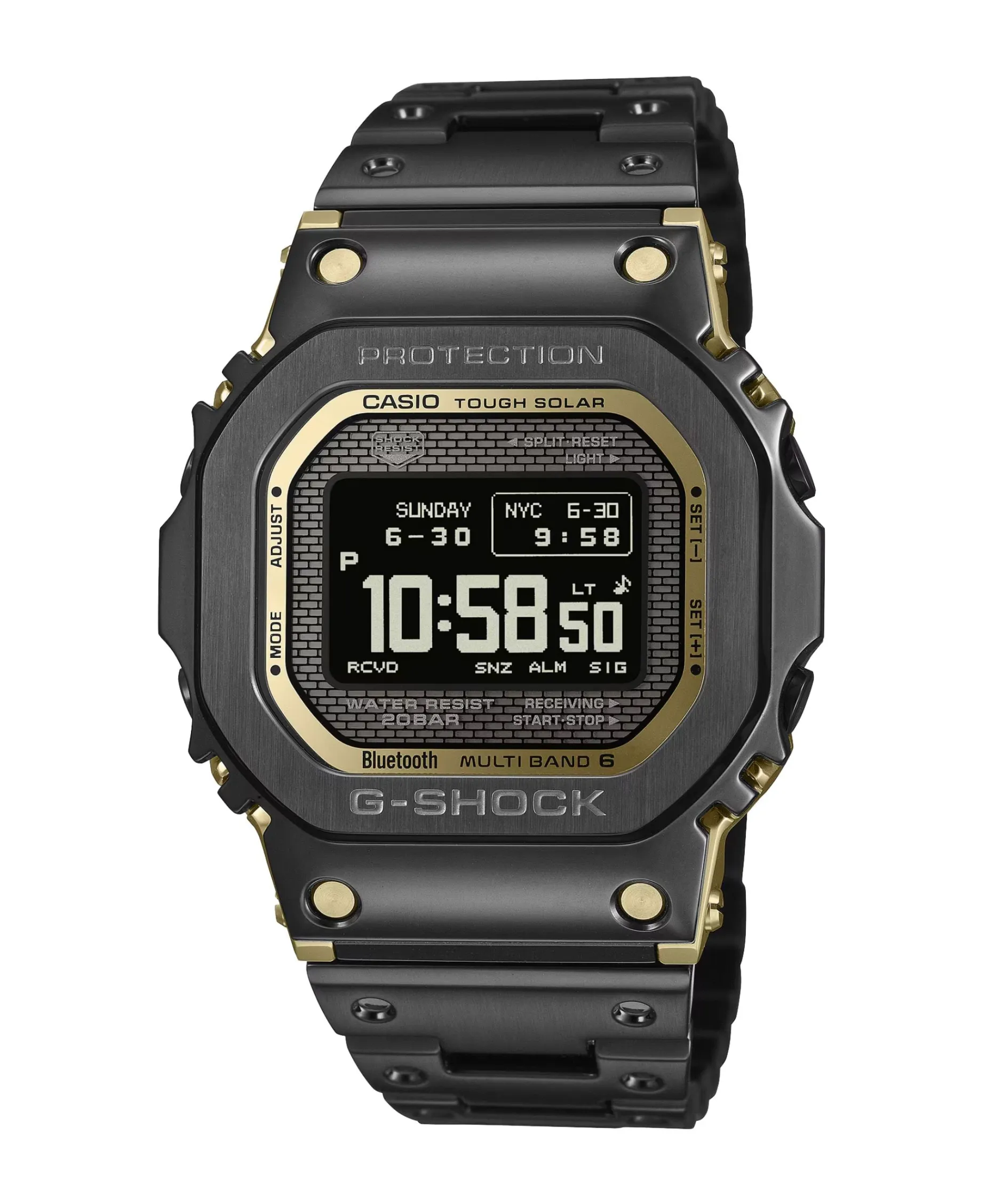 G-Shock Full Metal Bluetooth Solar MIP Digital 43 mm | GMW-BZ5000BD-1