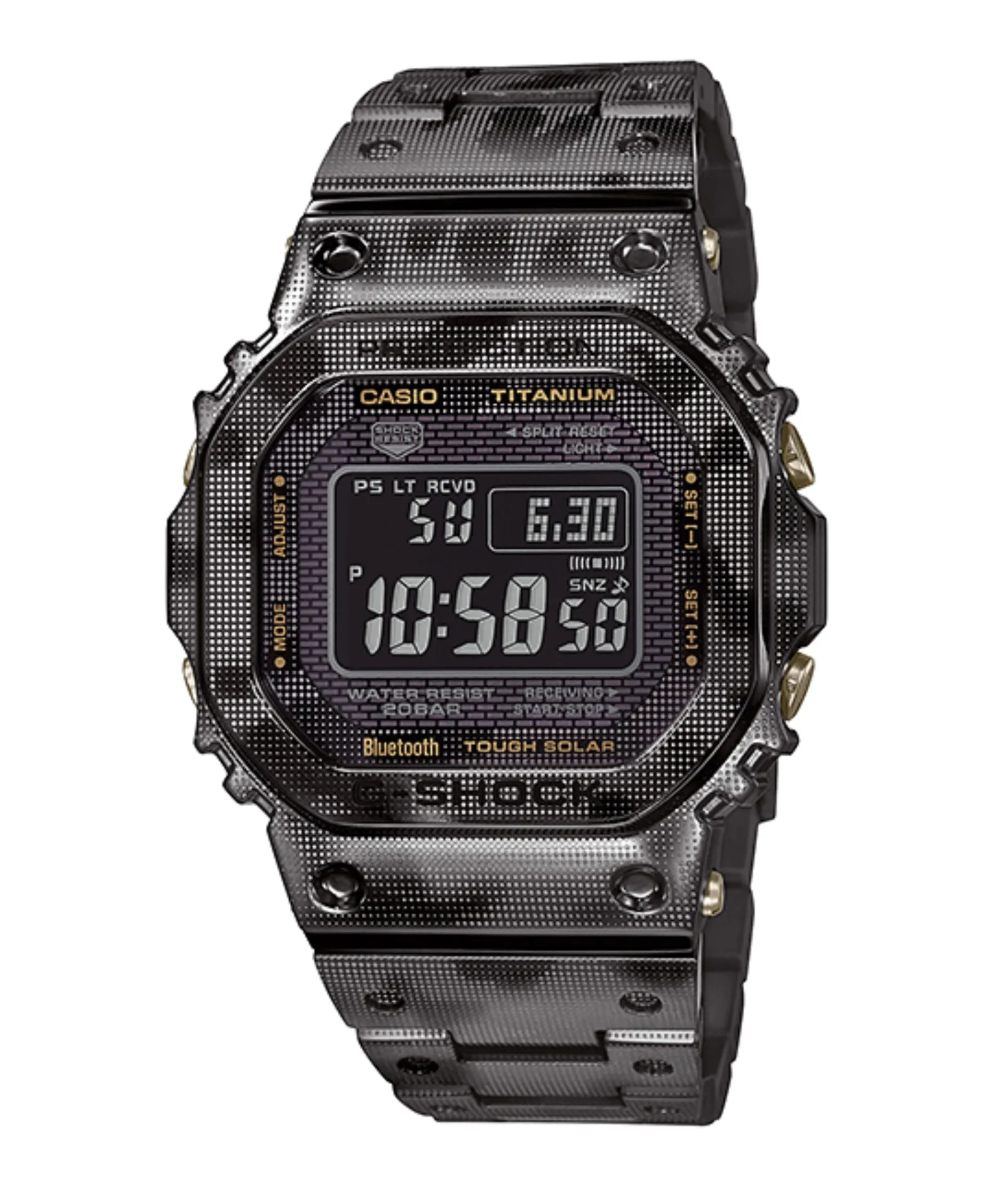 G-Shock Full Metal Titanio Circuit Camo Solar Bluetooth Digital 43 mm | GMW-B5000TCM-1ER