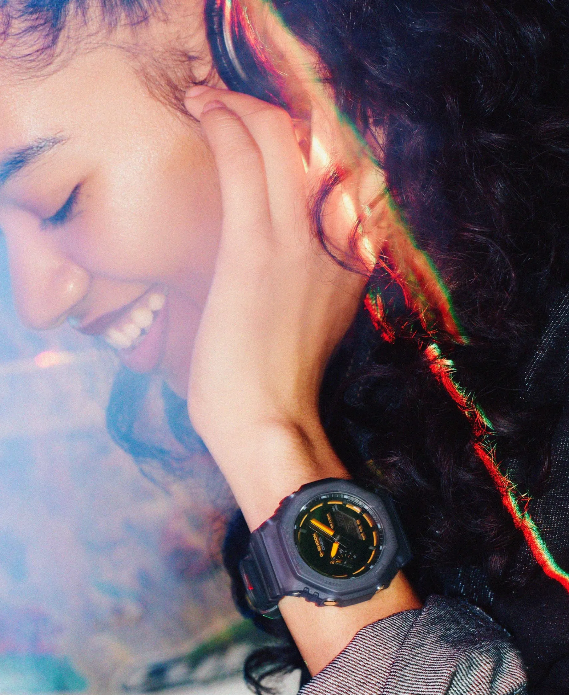 G-Shock GA Azul Carbono y Resina 45,4 mm | GA-2100K-2A