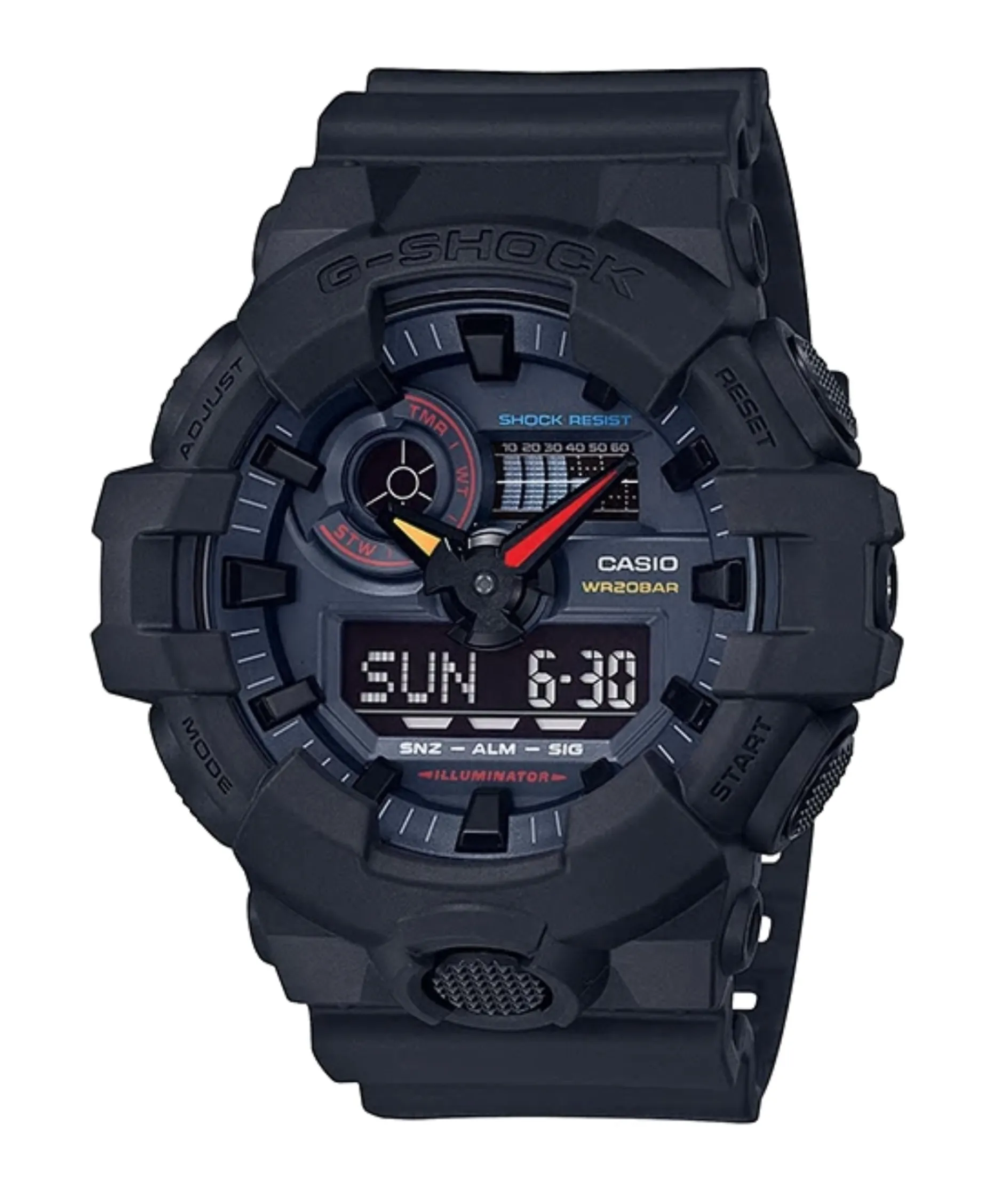 G‑Shock GA‑700BMC‑1A analógico-digital 53 mm | GA-700BMC-1A