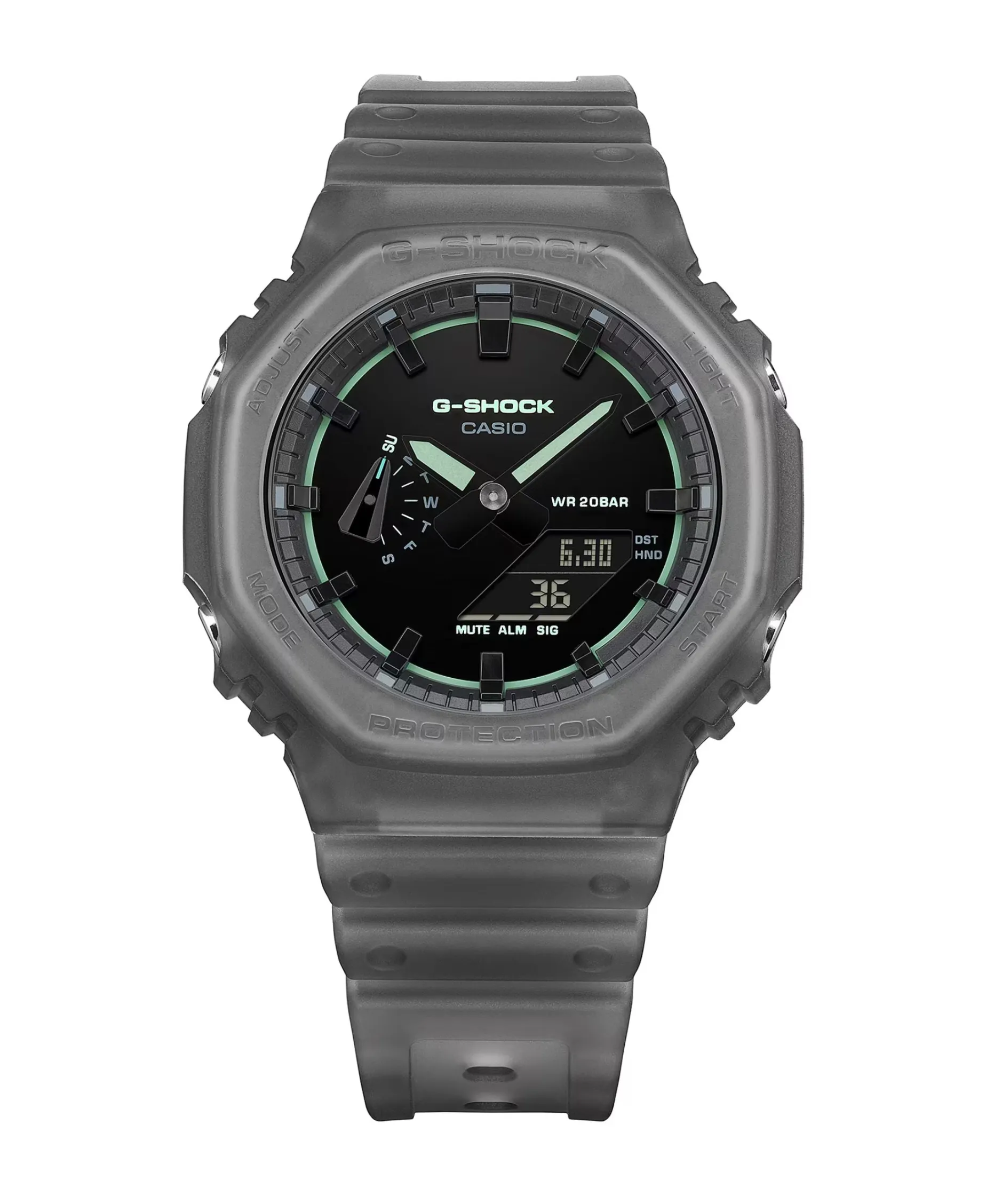 G-Shock GA Negro Carbono y Resina 45,4 mm | GA-2100K-1A