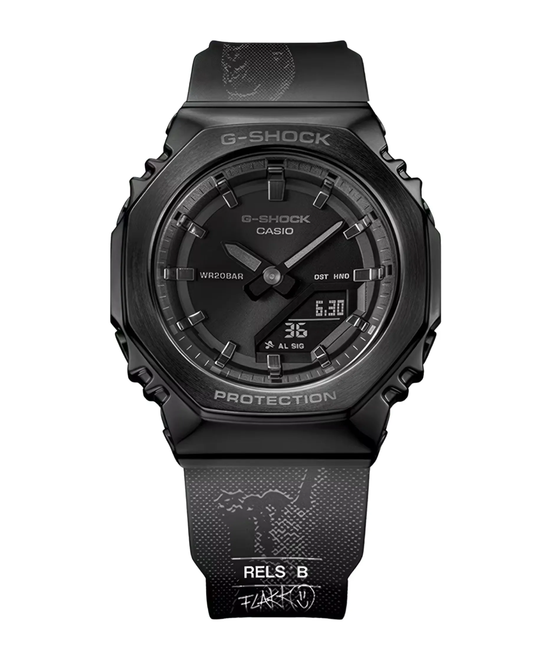 G-Shock GM Edición Limitada Rels B Negro Acero y Resina 42 mm | GM-S2110B-8ARLSB