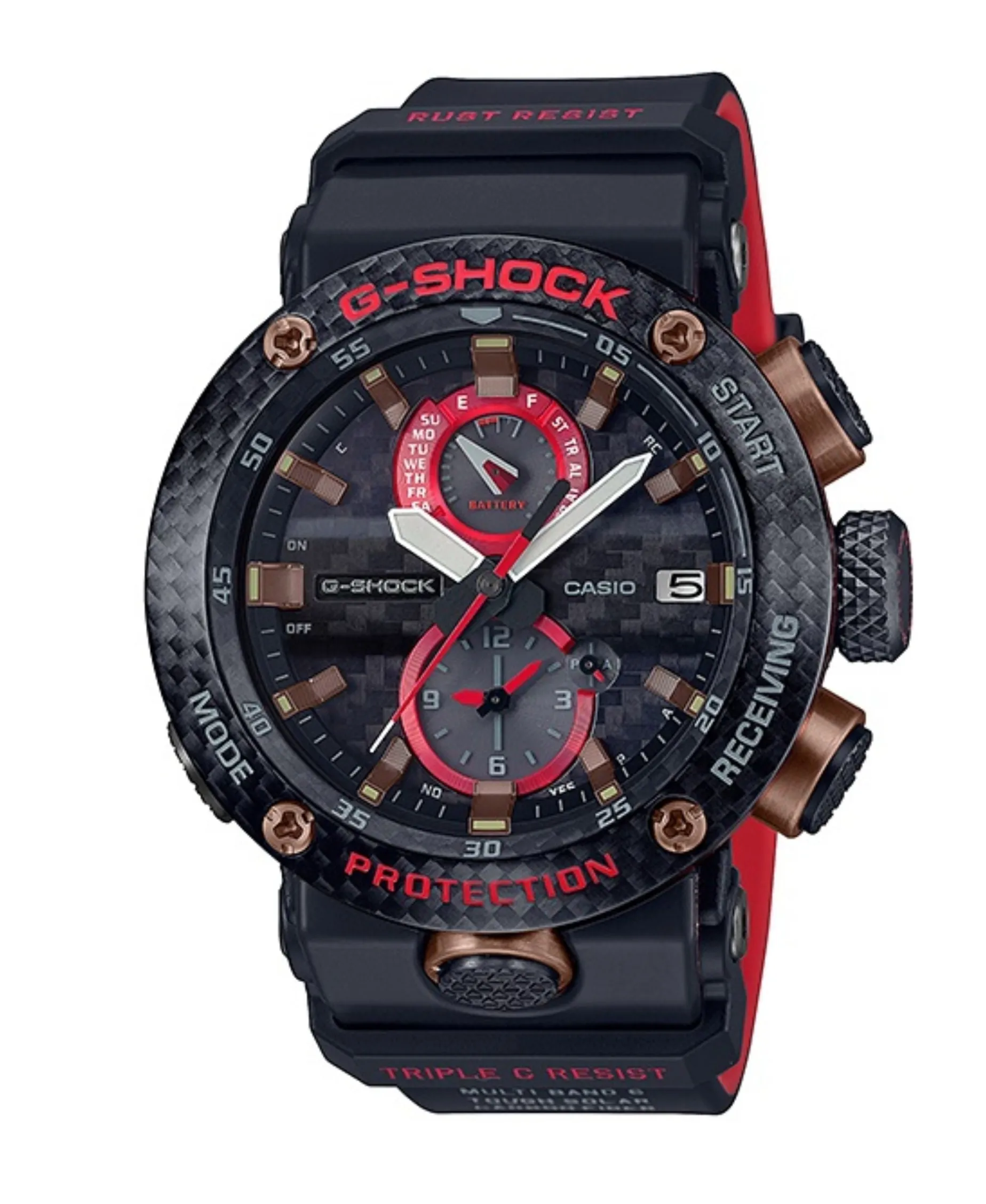 G-Shock Master Of G Gravitymaster Carbon Rojo 46,4 mm | GWR-B1000X-1AER