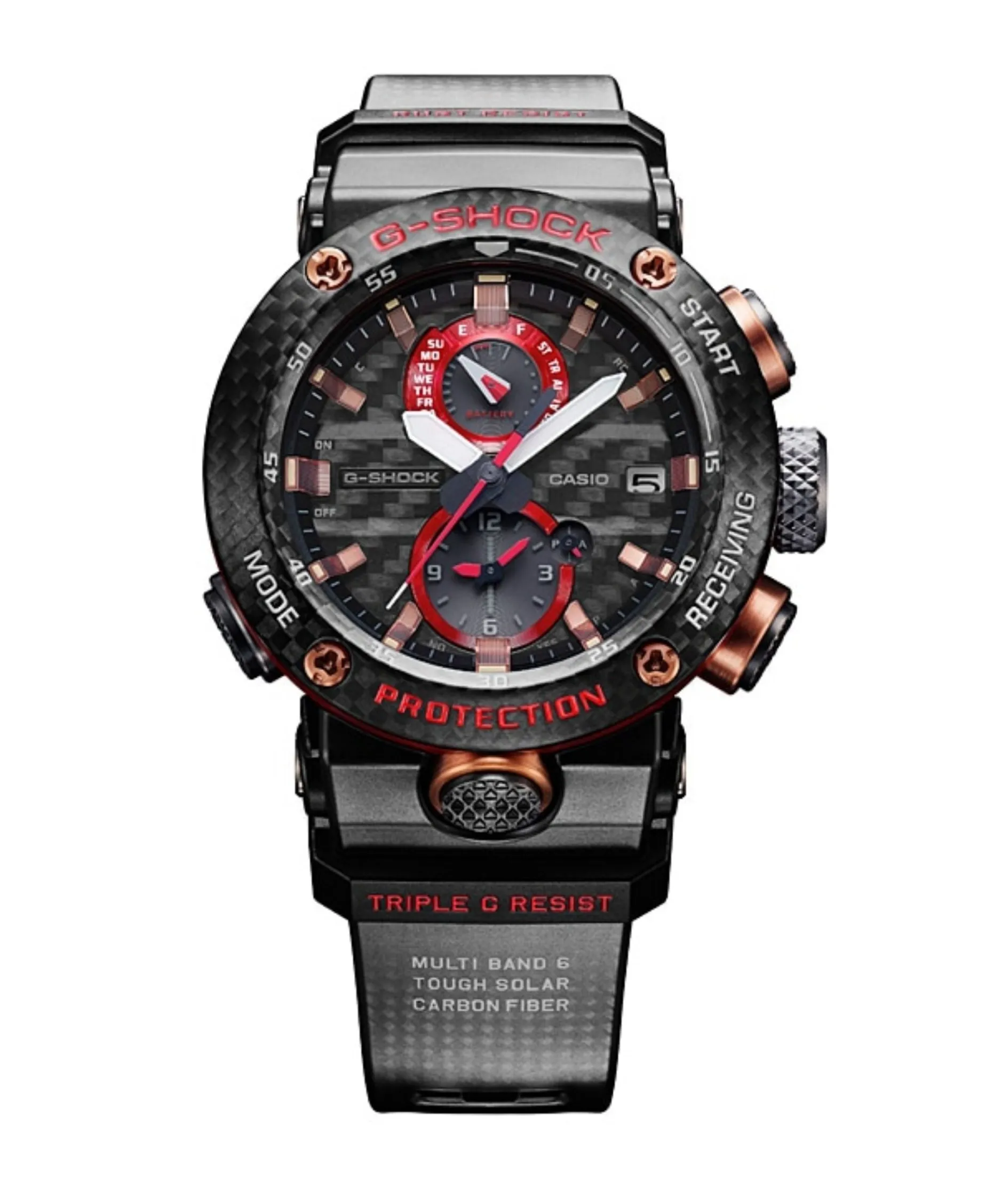 G-Shock Master Of G Gravitymaster Carbon Rojo 46,4 mm | GWR-B1000X-1AER