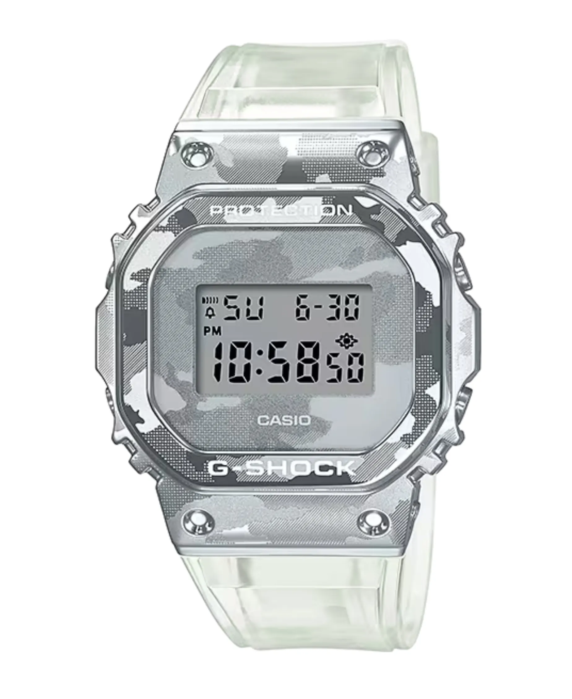 G-Shock Metal Camuflaje Blanco 43,2 mm | GM-5600SCM-1ER