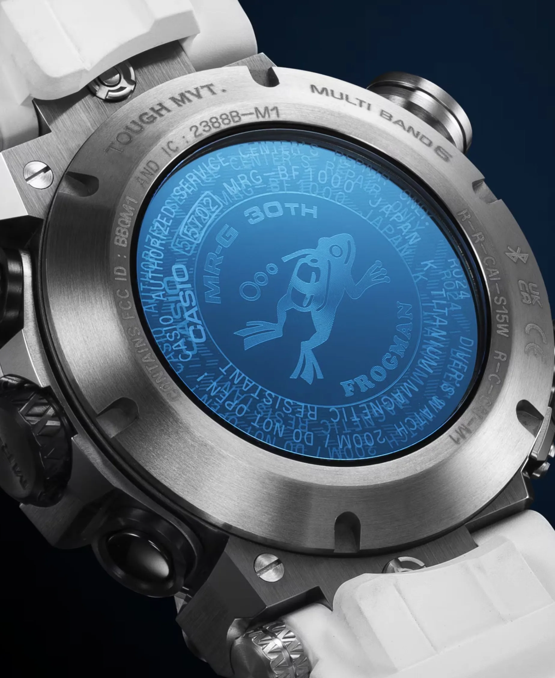 G-Shock MR-G Frogman Edición 30º Aniversario Titanio 49,7 mm | MRG-BF1000EB-1A