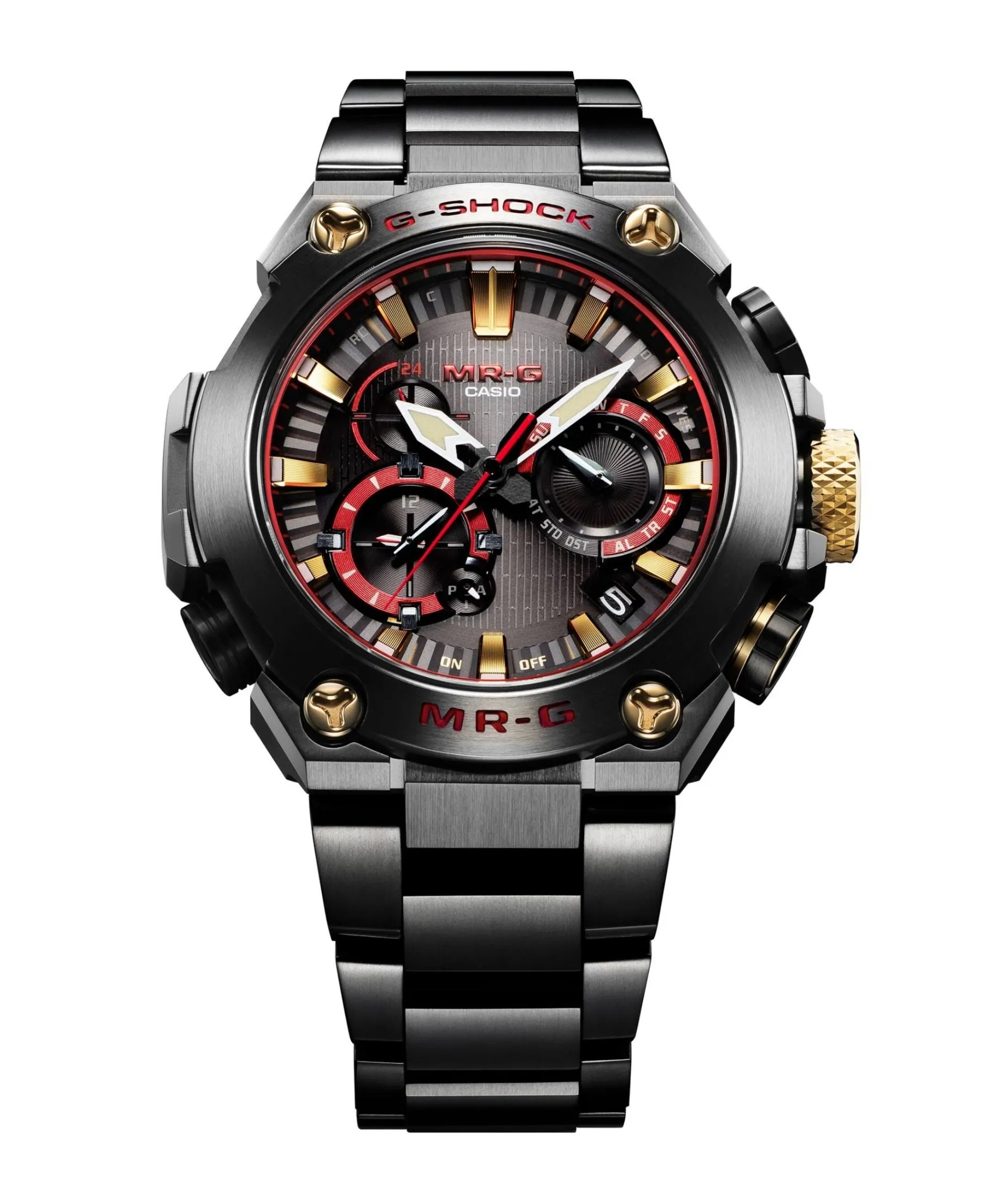 G-Shock MR-G Titanio Akazonae Rojo 49,8 mm | MRG-B2000B-1A4DR