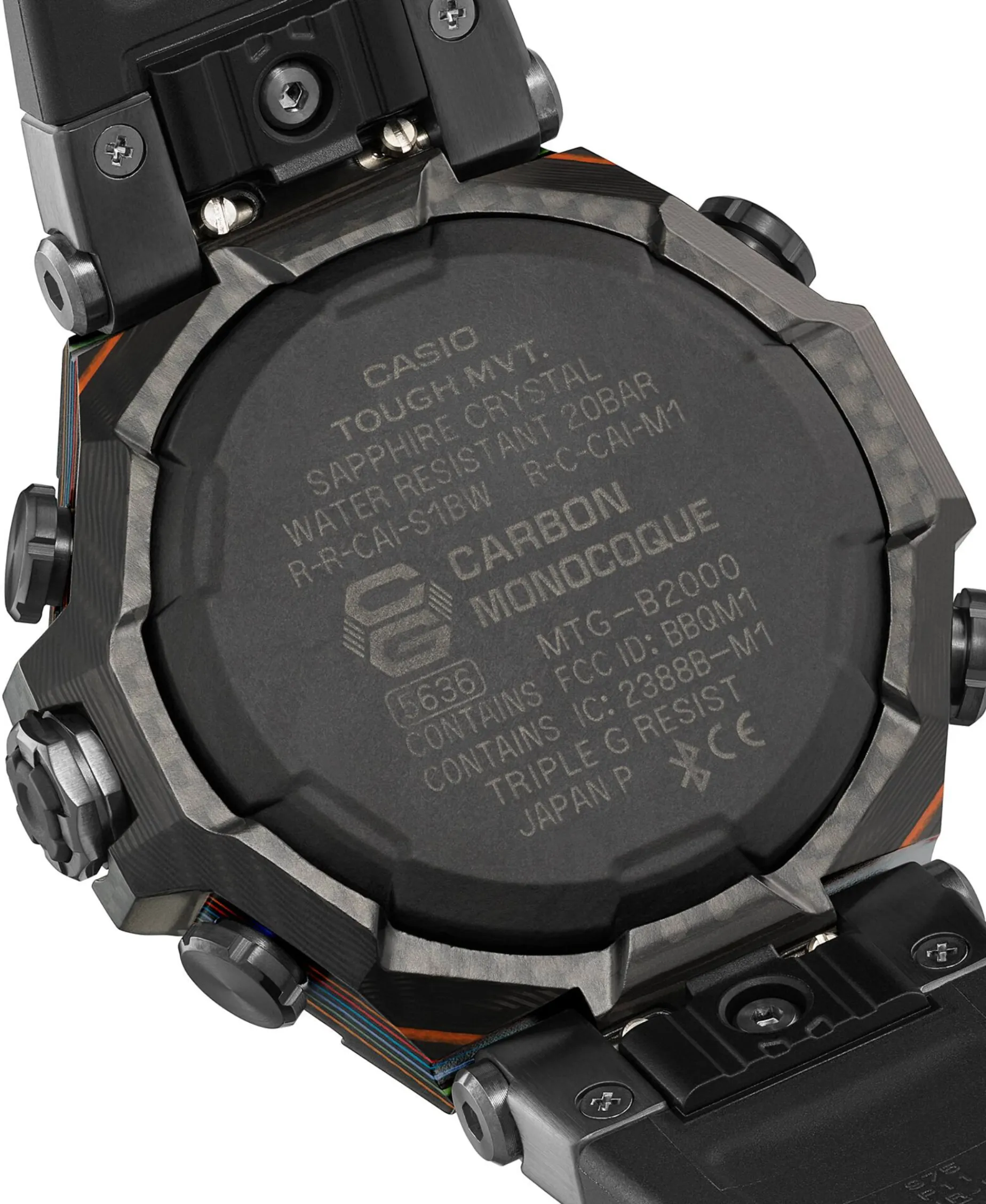 G-Shock MT-G City Night Edición Carbono 49,8 mm | MTG-B2000YR-1AER