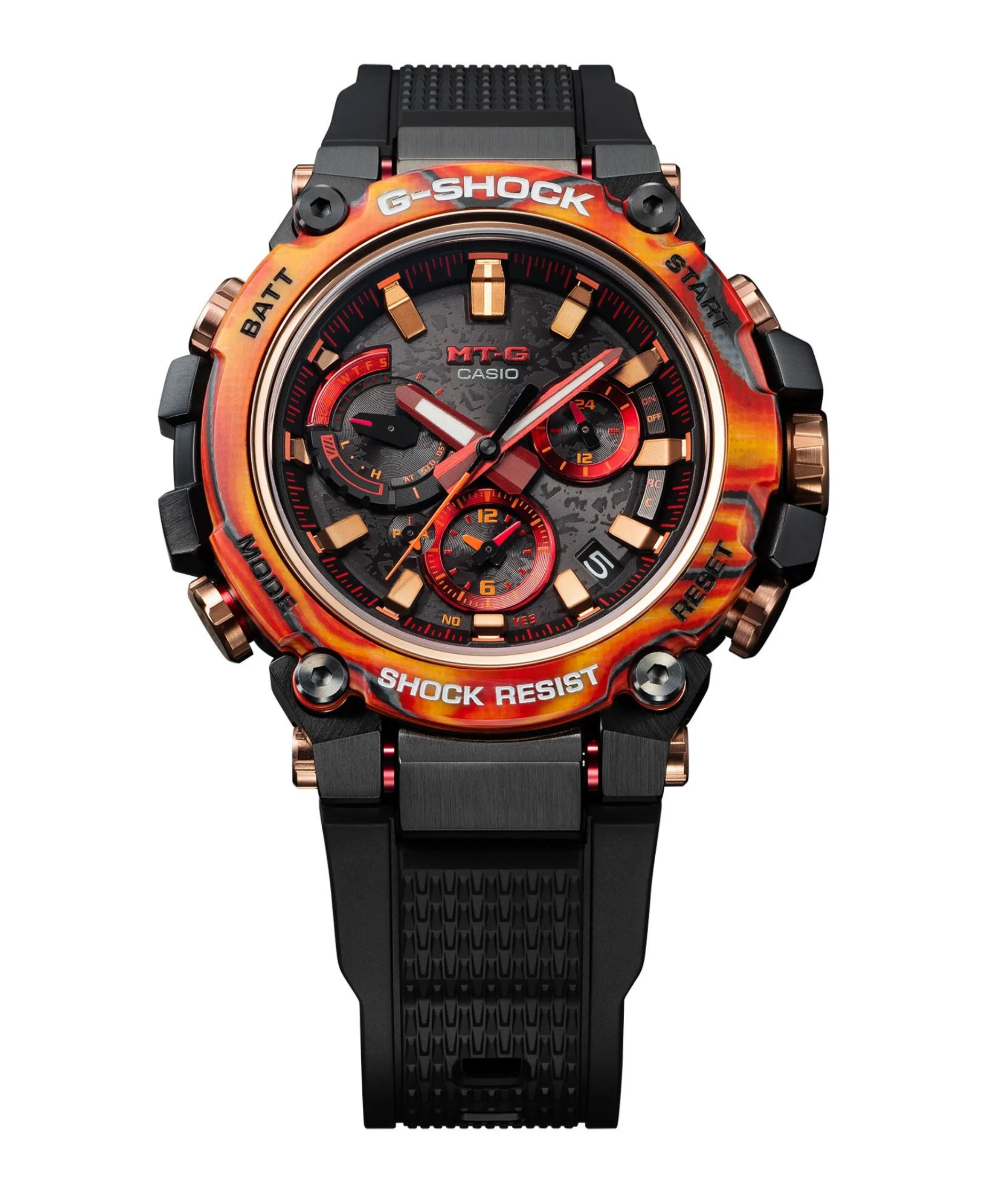 G-Shock 40th Anniversary Flare Red 50 mm | MTG-B3000FR-1AER