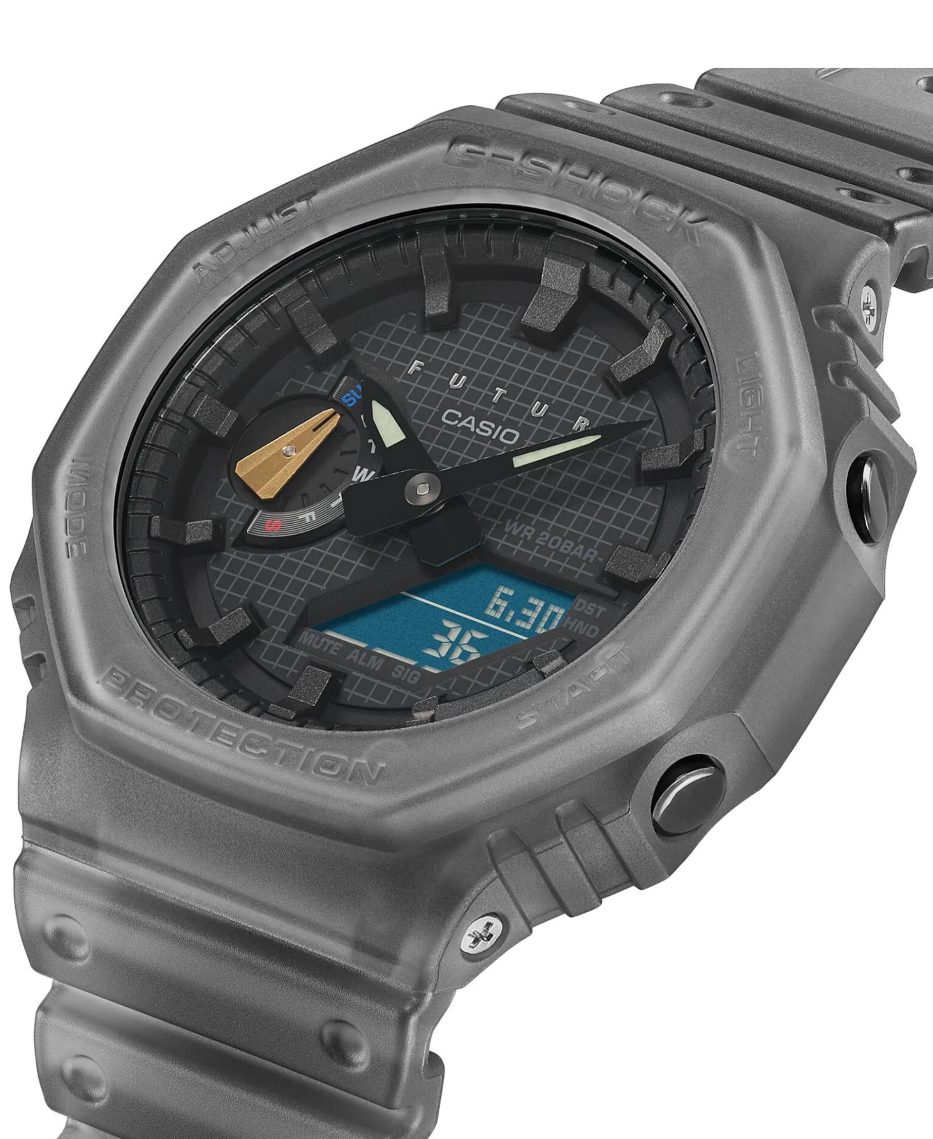 G-Shock Trend Futur Gris 45,4 mm | GA-2100FT-8AER
