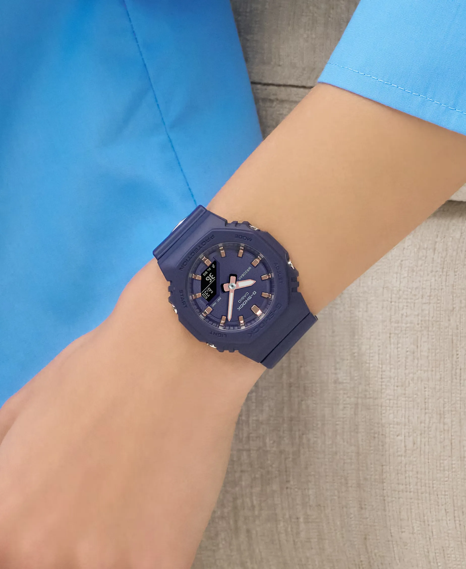 G-Shock Trend Morado Mate 40,2 mm | GMA-P2100M-2AER