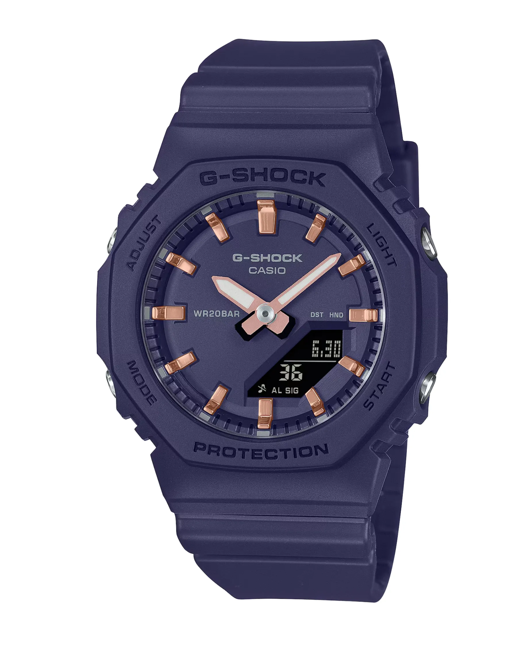 G-Shock Trend Morado Mate 40,2 mm | GMA-P2100M-2AER