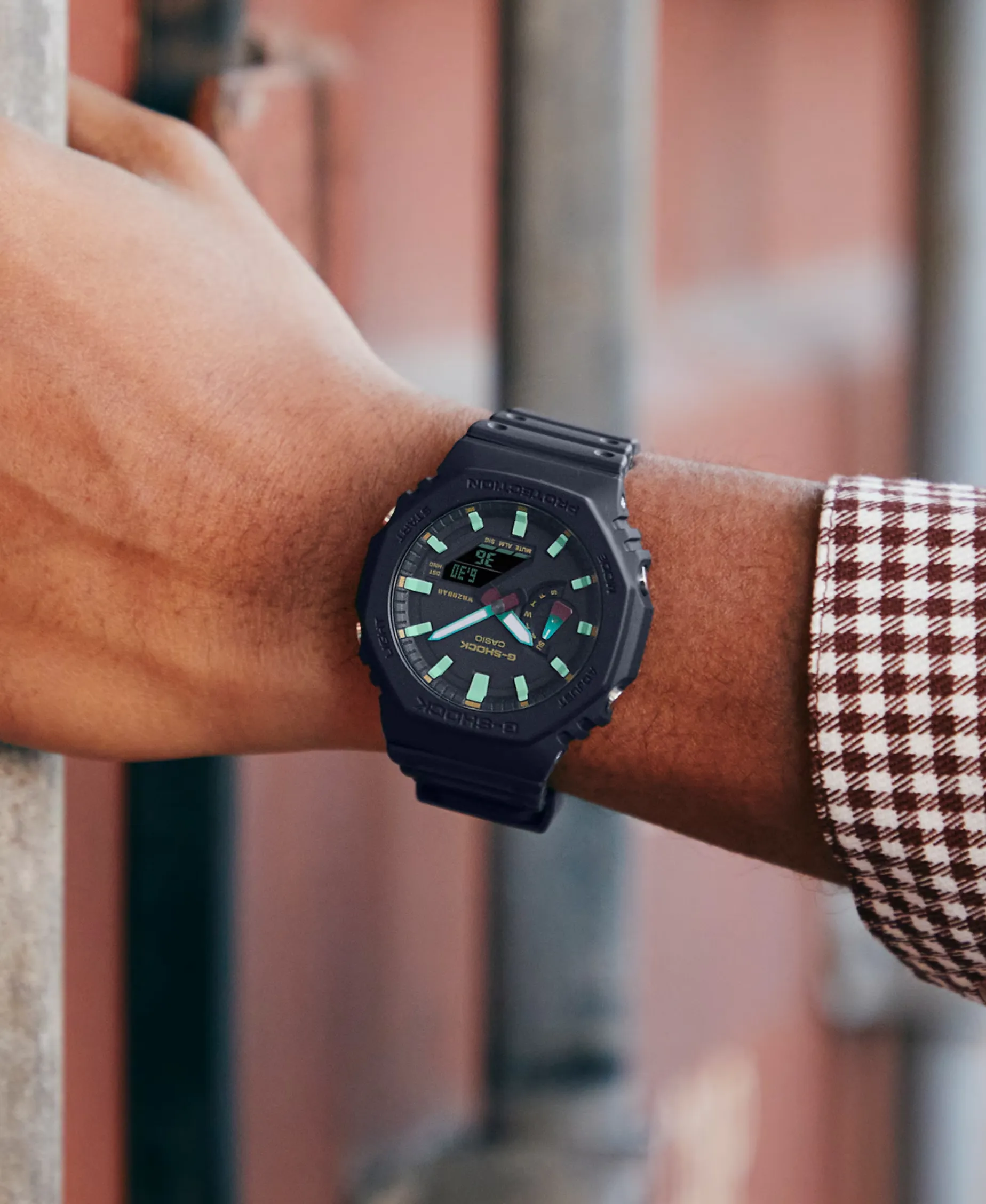 G-Shock Trend Negro 45,4 mm | GA-2100RC-1AER