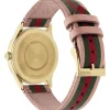 Gucci G-Timeless Cuarzo Rosa Acero PVD Dorado 38 mm | YA1264118