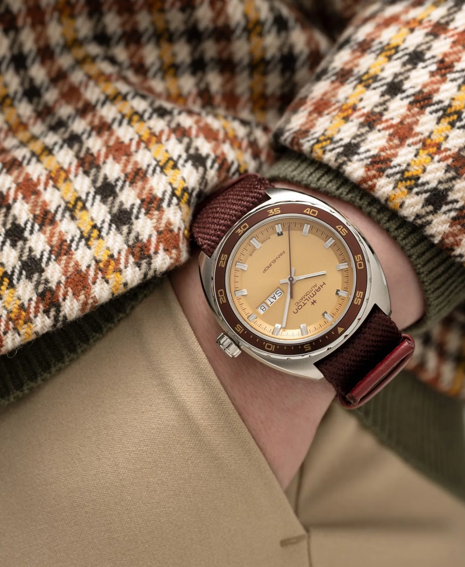 Hamilton American Classic Pan Europ Day Date Auto 42mm | H35435820