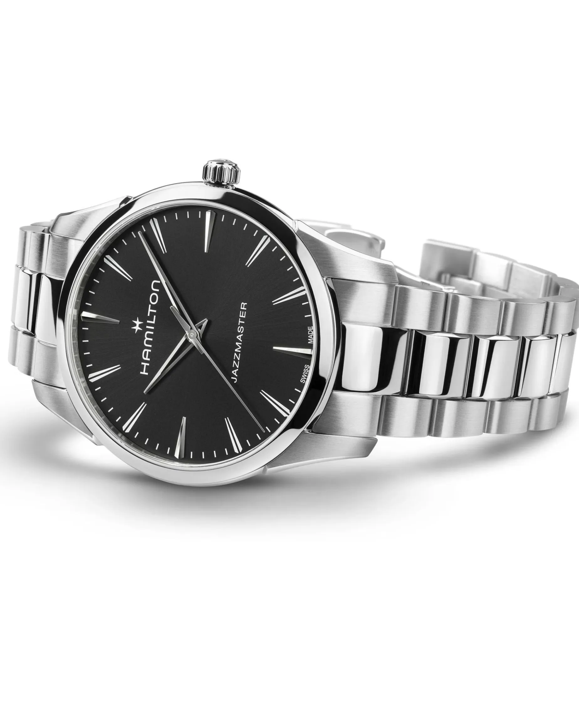 Hamilton Jazzmaster Quartz Negro 40 mm | H32461131