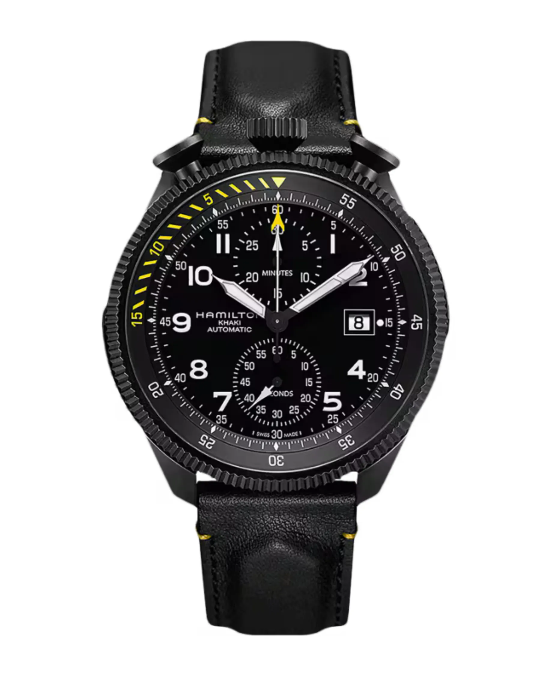 Hamilton Khaki Aviation Takeoff Auto Chrono 46 mm | H76786733