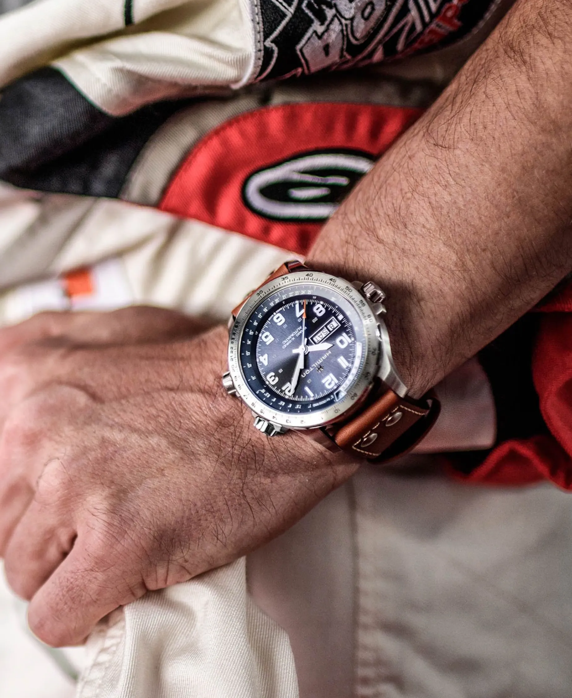 Hamilton Khaki Aviation X-Wind Day Date Auto 45 mm | H77765541