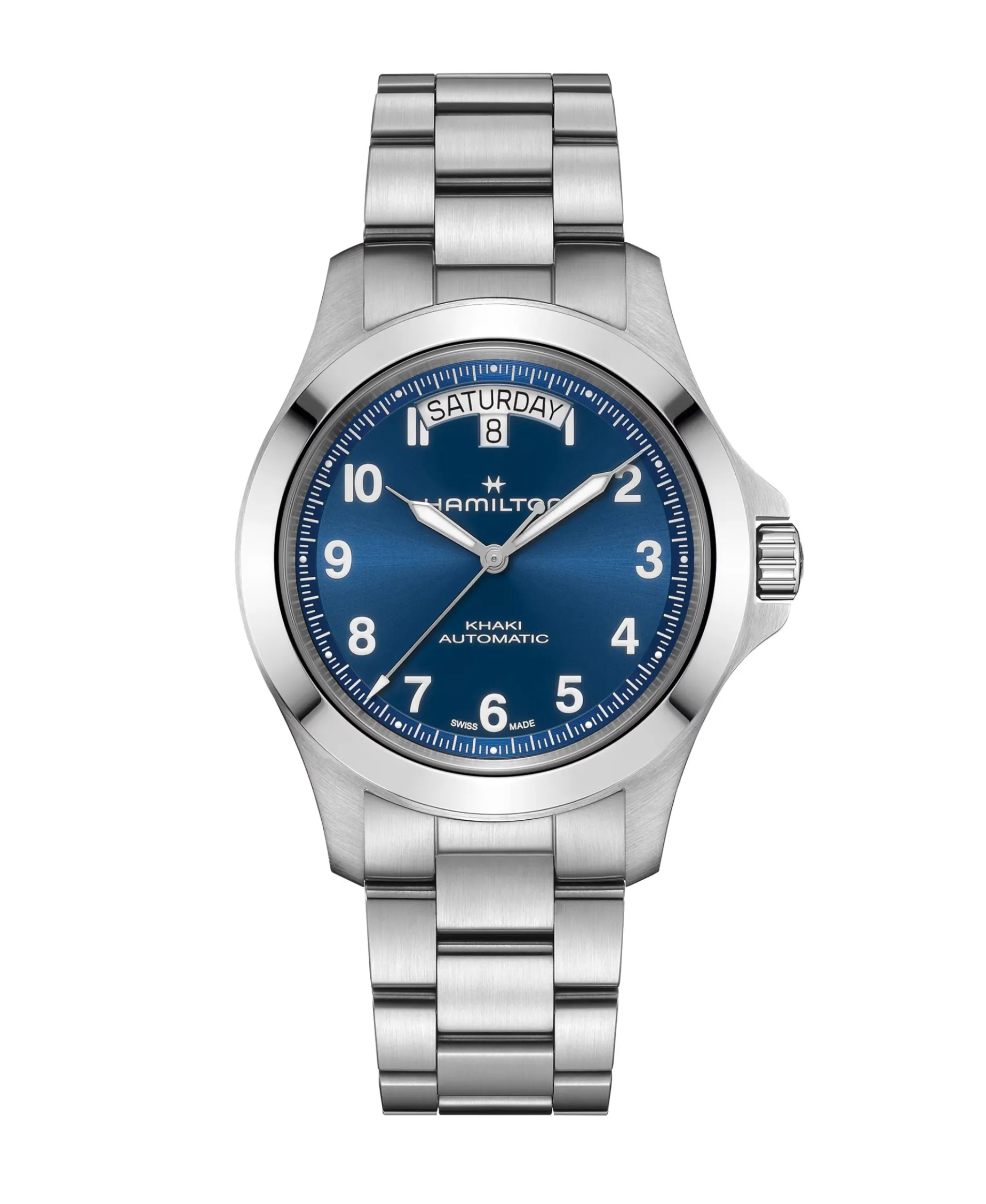 Hamilton Khaki Field King Day-Date Azul 40 mm | H64475140