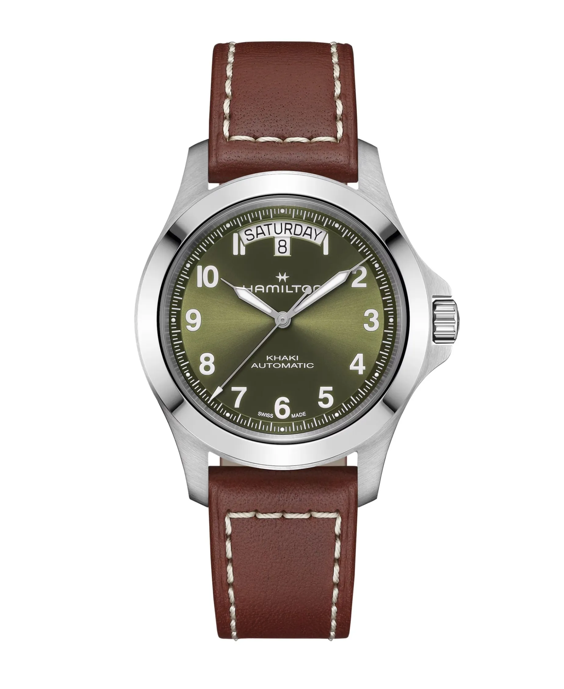 Hamilton Khaki Field King Day-Date Verde 40 mm | H64475560