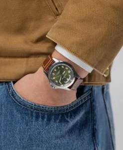 Hamilton Khaki Field King Day-Date Verde 40 mm | H64475560