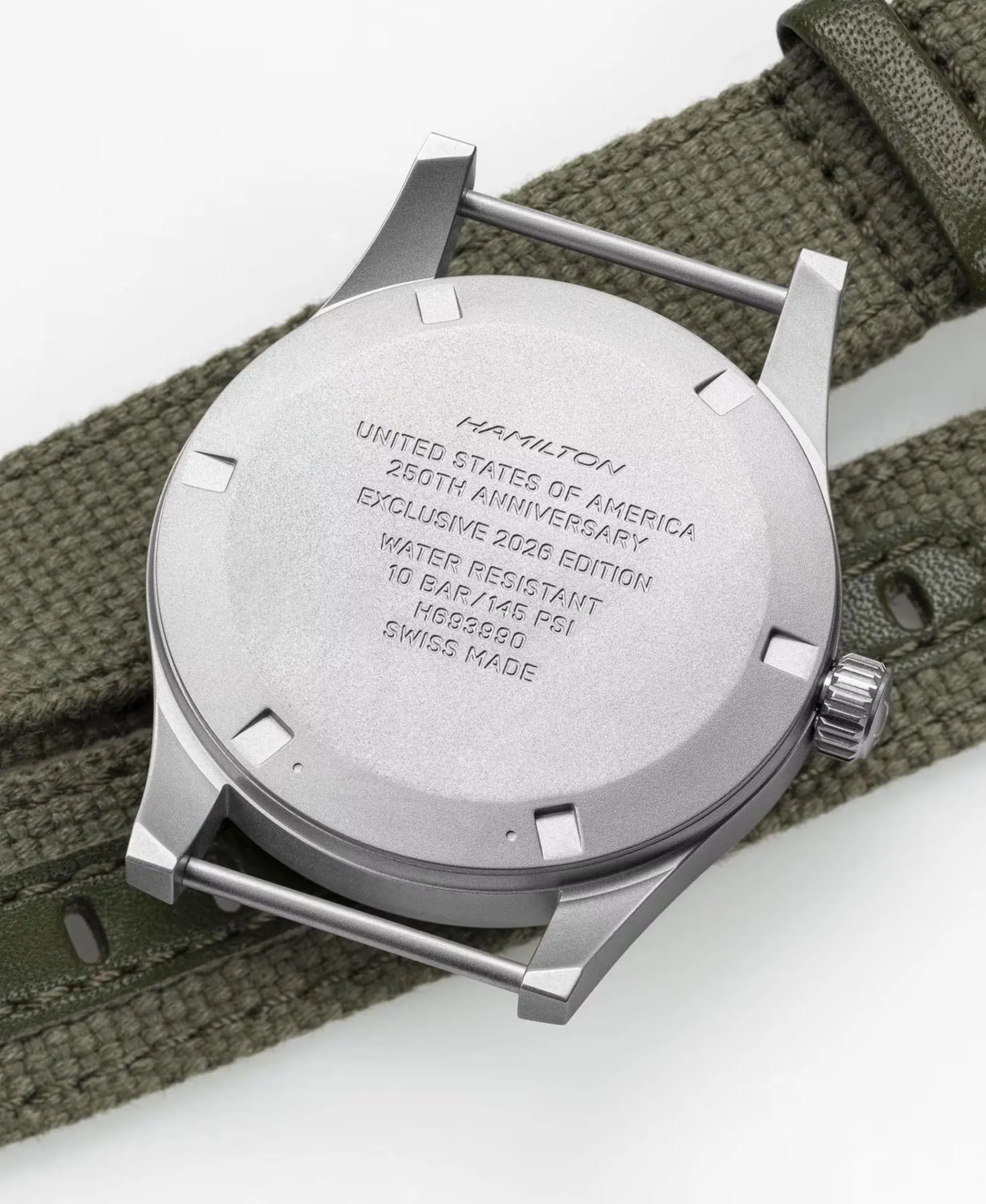 Hamilton Khaki Field Mechanical Negro Acero 36 mm | H69399930