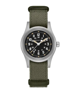 Hamilton Khaki Field Mechanical Negro Acero 36 mm | H69399930