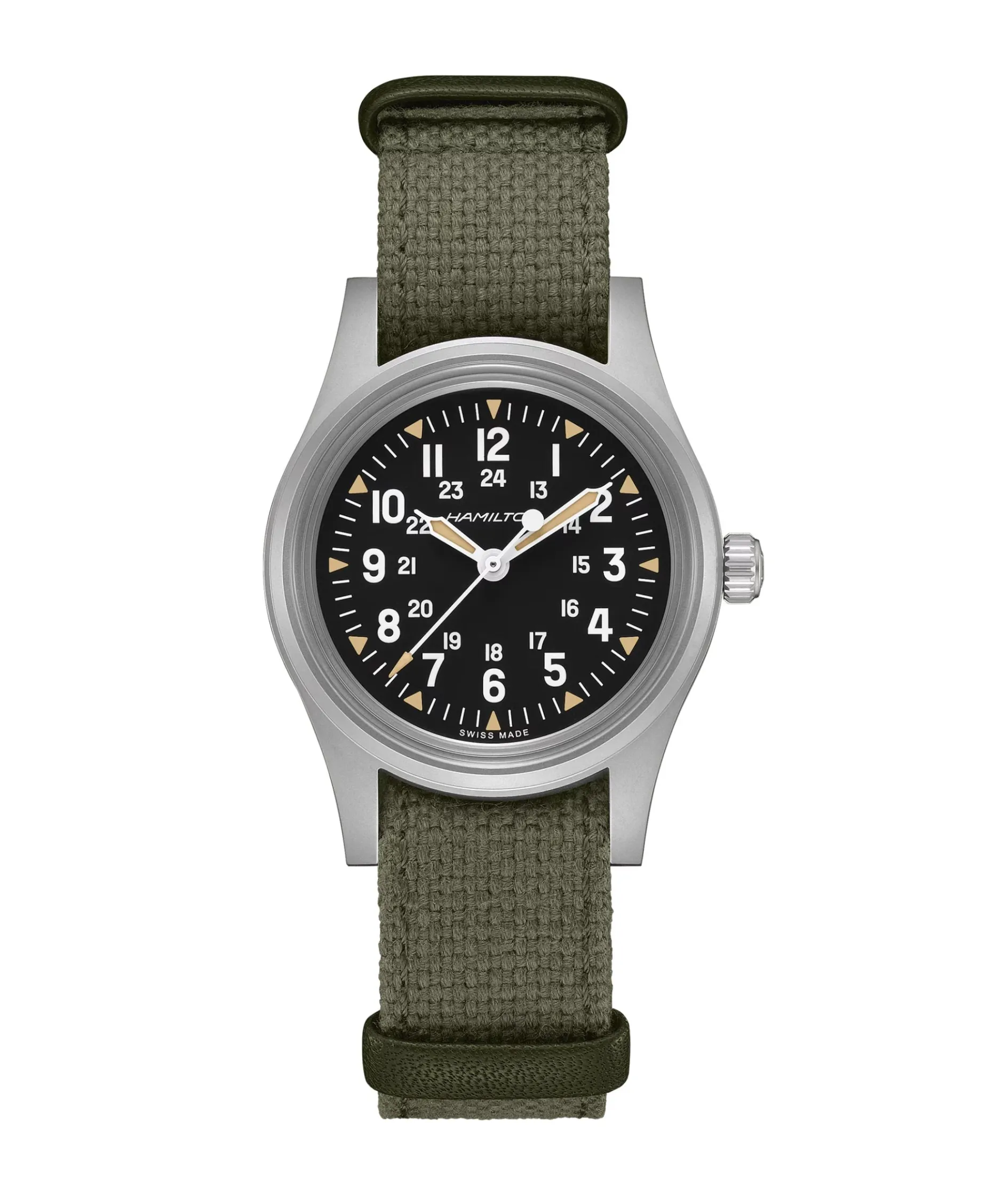 Hamilton Khaki Field Mechanical Negro Acero 36 mm | H69399930