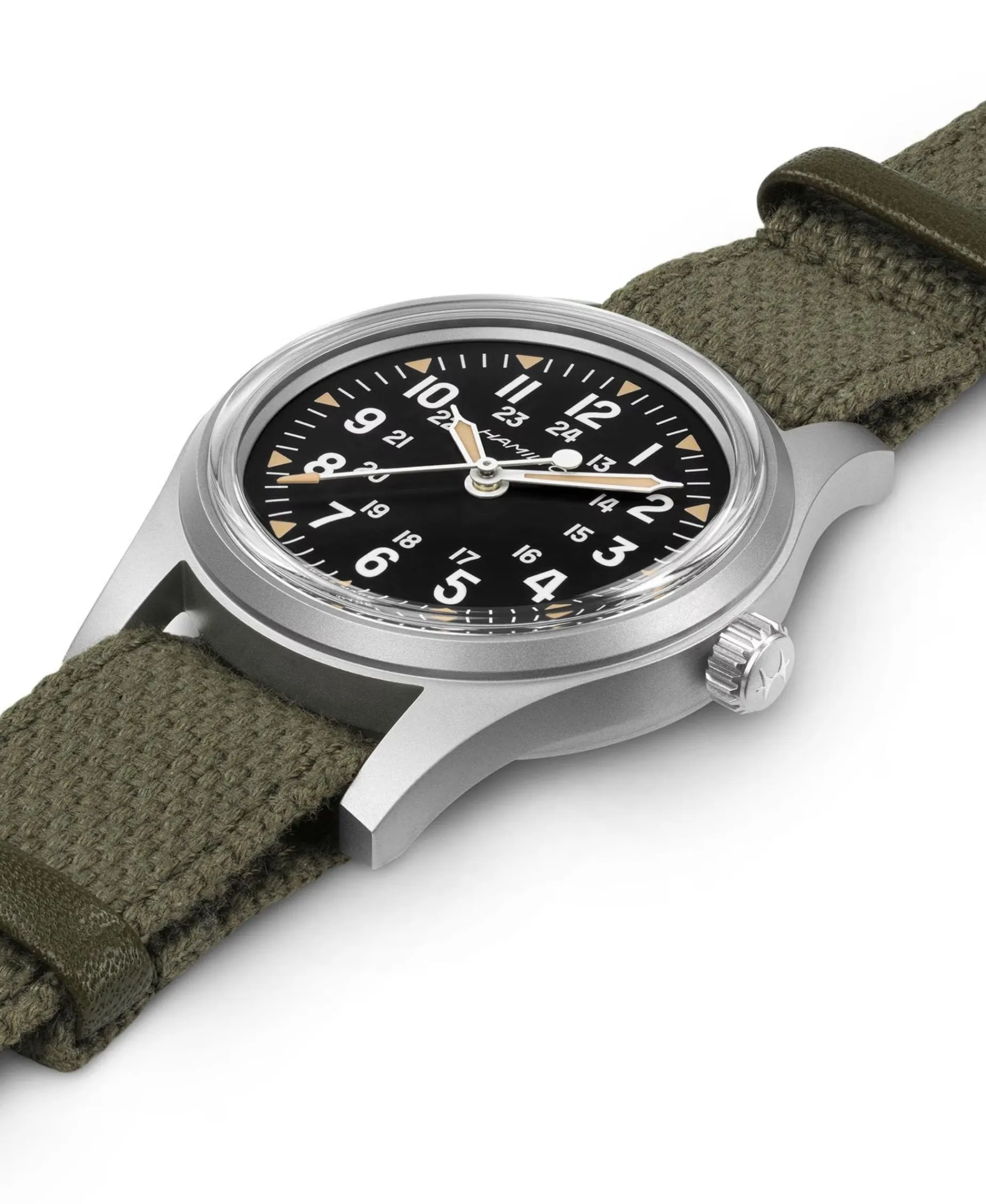 Hamilton Khaki Field Mechanical Negro Acero 36 mm | H69399930