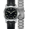 Hamilton Khaki Field Murph Auto Kit con brazalete Negro Acero 42 mm | H70605732