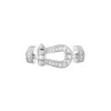 Hebilla FRED Force 10 Oro Blanco y Pavé de Diamantes M | 0B0077