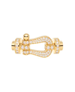 Hebilla FRED G Force 10 Oro Amarillo Diamantes | 0B0048