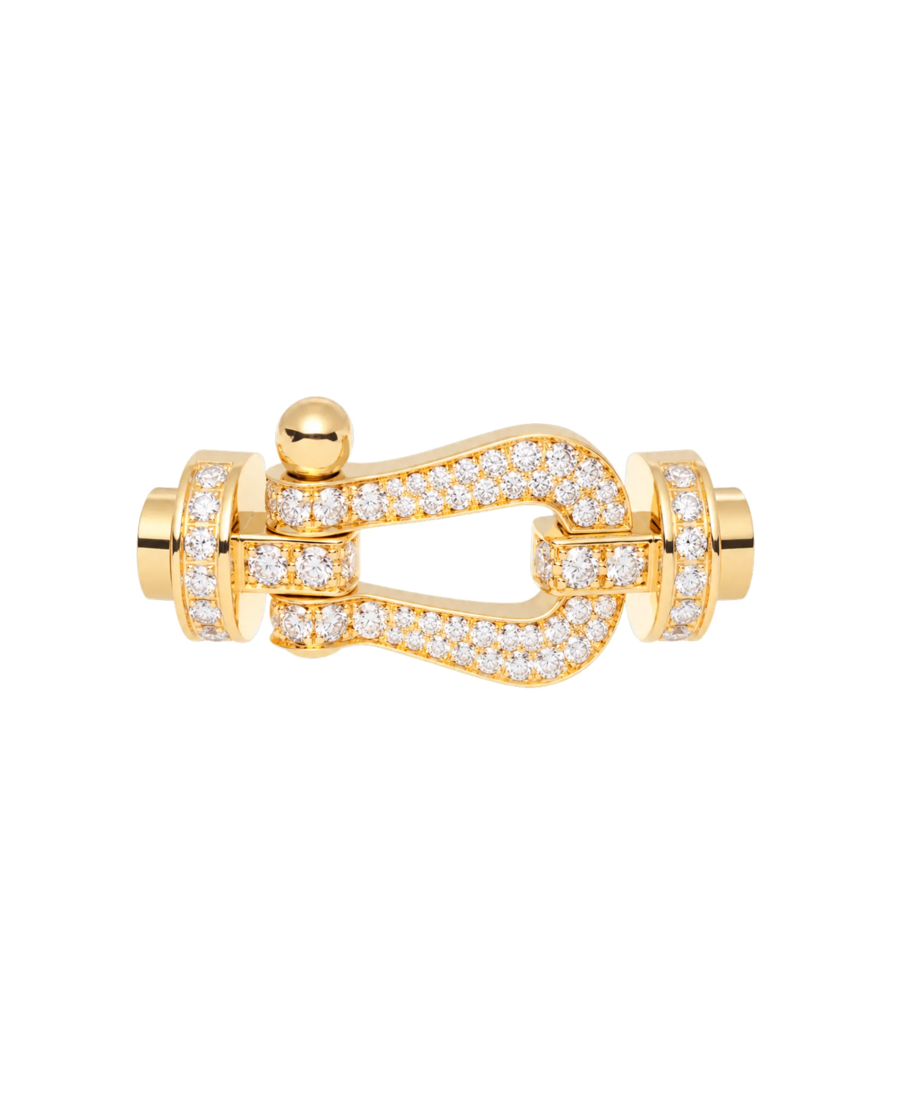 Hebilla FRED G Force 10 Oro Amarillo Diamantes | 0B0048